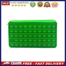 Kids Silicone Pencil Case Rectangular Press Bubble Decompression Pencil Case