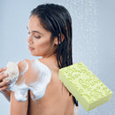 Bath Sponge Body Exfoliating Dead Skin Massager Cleaning Brushes (Green) Newly
