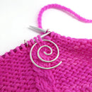 Circular Spiral Cable Needle Knitting Needle Stitch Holder for Shawl Weavin