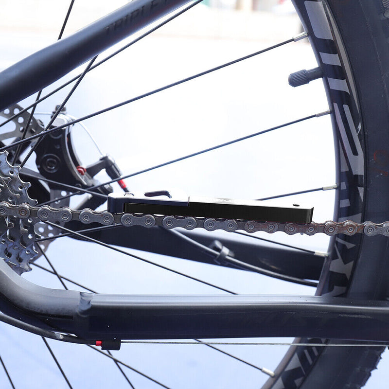 Lebycle MTB Road Bike Chain Wear Indicator Tool Bicycle Chain Gauge (Black)