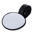 Cycling Bike Bicycle Handlebar 360 Degree Rotate Rear View Mirror(Black) Newly