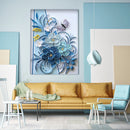 5D Diamond Painting DIY Butterfly flowers Full Round Drill Rhinestone Kit Newly