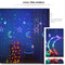 #A 138LED Solar Moon Star Lights 8 Modes Window Curtain Ramadan Home Party Light