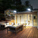 LED Solar Powered PIR Motion Sensor Lamp Outdoor Garden 1 Wall Security x B2Y0