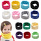 Windproof Bandana Cute Collar Scarves Cotton Children Cotton Scarf Neck Warmer