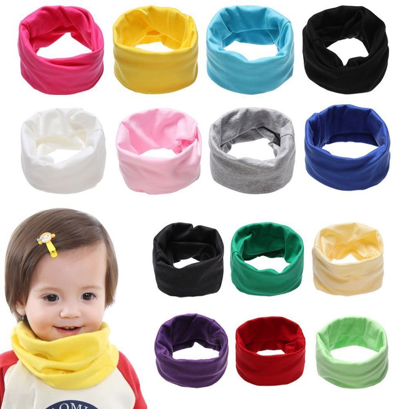 Windproof Bandana Cute Collar Scarves Cotton Children Cotton Scarf Neck Warmer