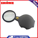 HD Mini Folding Magnifying Glass Jewelry Magnifier Optical Glass Reading Watch R