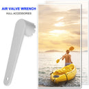 8 Groove Inflatable Boat Kayak Air Valve Wrench Repair Tool (Grey White) Newly