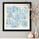 5D DIY Full Round Diamond Painting Rhinestone Home Needlework Sets Modern Dec