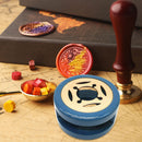 Wood Furnace Wax Pot Beads Retro Melting Sealing Wax Fire Paint Stove (A) Newly