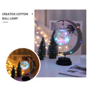LED Table Lamp Hemp Rope Moon Desk Night Lamp for Bedroom (B Color Light) Newly