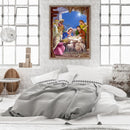 40x50cm Nativity Canvas Painted Oil Paint By Numbers Wall Art Modern Room Decor