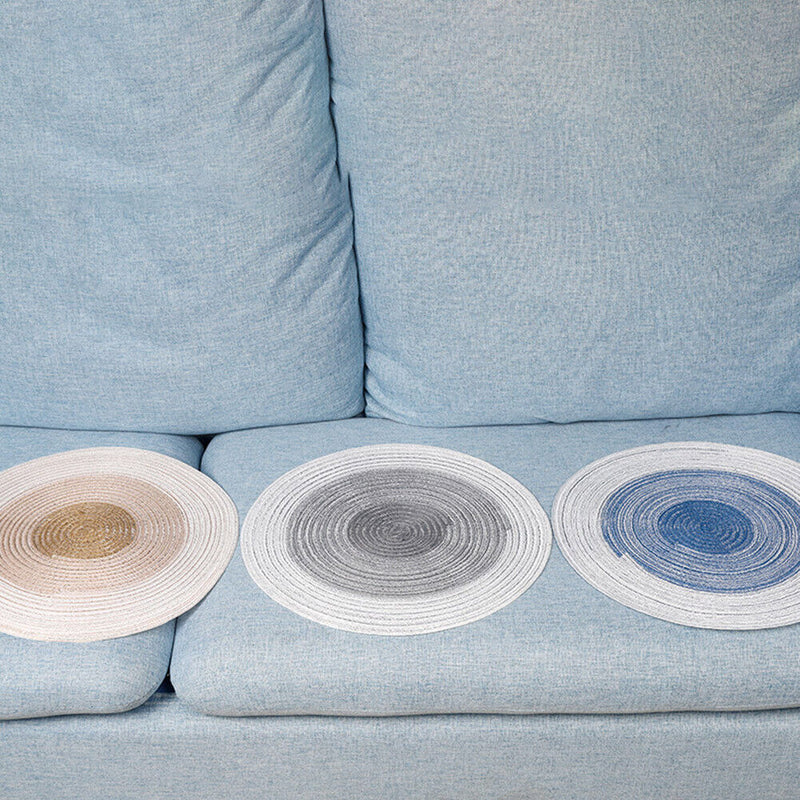 Cat Scratch Board Ramie Grinding Claw Care Mat Pet Scratcher Paw Pad (Blue)