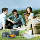 Bowl Pan Outdoor Supplies Cookware Set Cooking Pot Camping Picnic Utensils Set