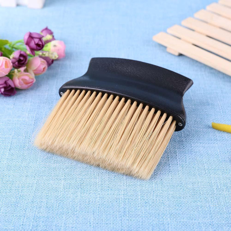 1pc Plastic Hair Cleaning Brush Soft Fibre Hair Neck Face Wash Brush Supply