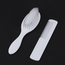 2pcs/Set Newborn Baby Hair Comb+Brush Soft Infant Head Massager Hair Care Newly