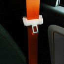 Luminous Car Seat Belt Buckle Clip Silicone Anti-Scratch Safety Cover White Y8F2