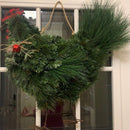 Christmas Rooster Chicken Wreath Green Rooster Wreath for Front Door Wreath DIY