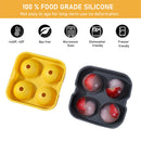 DIY Round Ice Ball Ice Tray Silicone Cocktail Bar Party Kitchen Molds (D) Newly