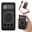 Mini DMM Digital Multi Meter OHM Test Voltmeter Ammeter with Buzzer (Blue)