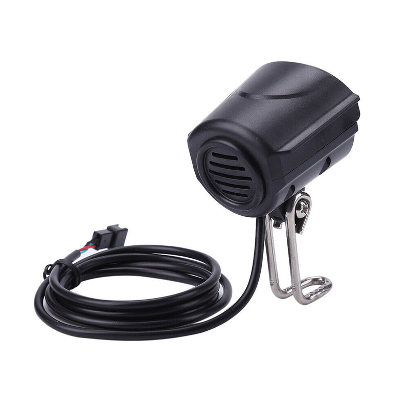 E-Bike LED Headlight E-Scooter Motorcycle Waterproof Front Lamp Horn Accessories