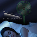 Touch Folding Fan Telescopic Mini Summer Student Desktop Table Fan (Green)
