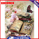 DIY Full Square Drill Diamond Painting Mosaic 5D Butterfly Book Kit Wall Decor