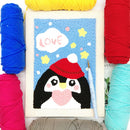 20x20cm Cotton Monks Cloth Punch Needle Needlework DIY Embroidery Fabric Newly