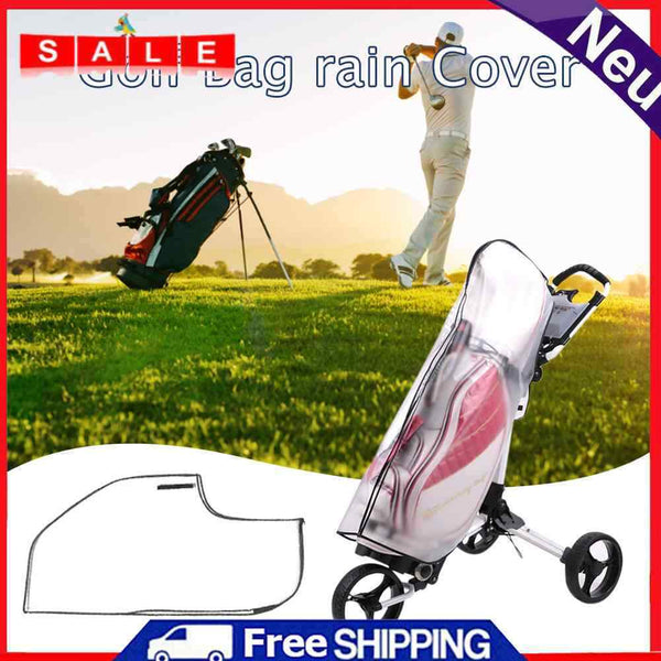 PVC Golf Bag Rain Cover Dustproof Golf Pole Bag Cover Outdoor Sporting Supplies