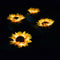 2 Packs Solar Sunflower Lights, Waterproof LED Garden Lamp, for Lawn, Yard Newly