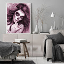 Female Skeleton Oil Painting By Numbers Kit DIY Frameless Picture Art Craft
