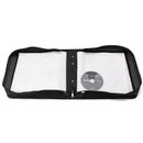 Portable 400 Disc CD DVD Storage Bag PU Leather Wallet Holder Case Box Organizer