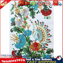 Partial Special Shape Crystal Drill Diamond Painting Peacock Draw (YK190) Newly