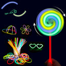 Rotating LED Lolly Fairy Wands Flashing Plastic Glow Sticks Party Supplies