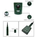 Fox Scarer Ultrasonic Animal Repeller Outdoor Pest Repellent Cat Dog Deterrent