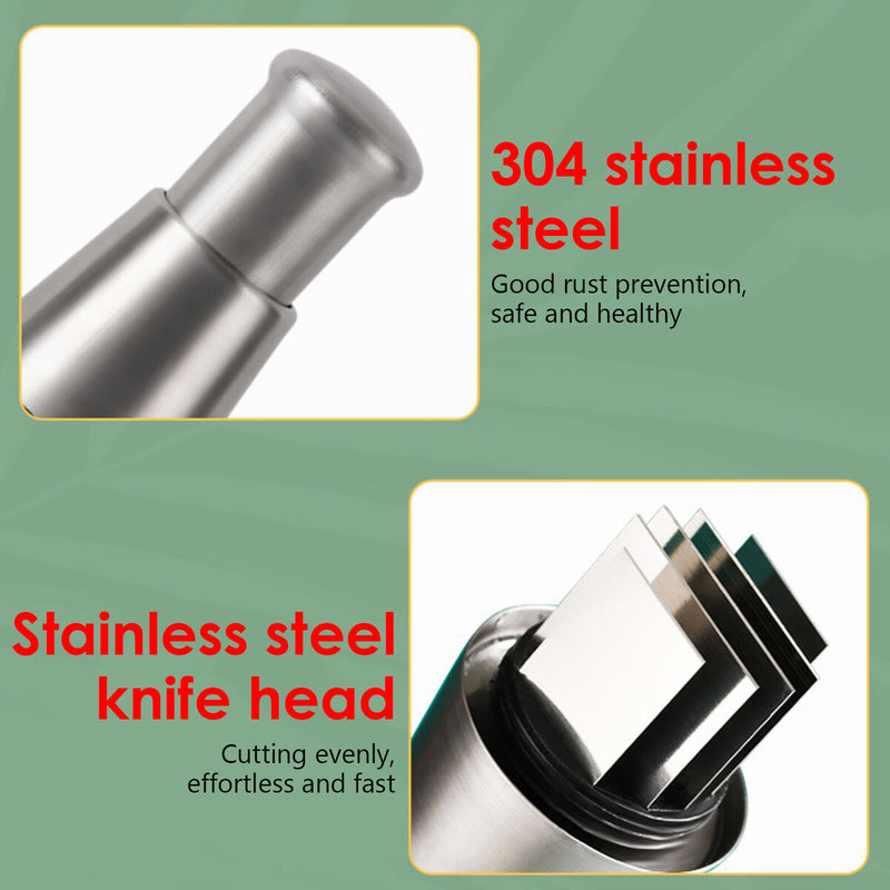 Garlic Press Crusher Stainless Steel Manual Vegetable Chopper Kitchen Gadge