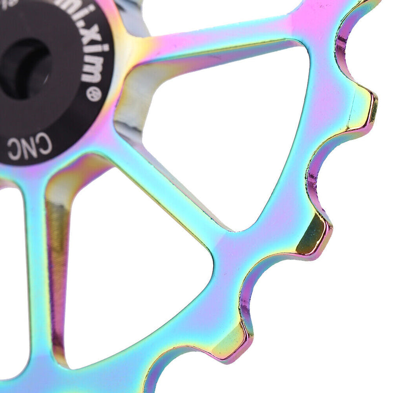 Mi Xim Mountain Bike Rear Derailleur Bearing Pulley Guide Wheel (Multi 18T)