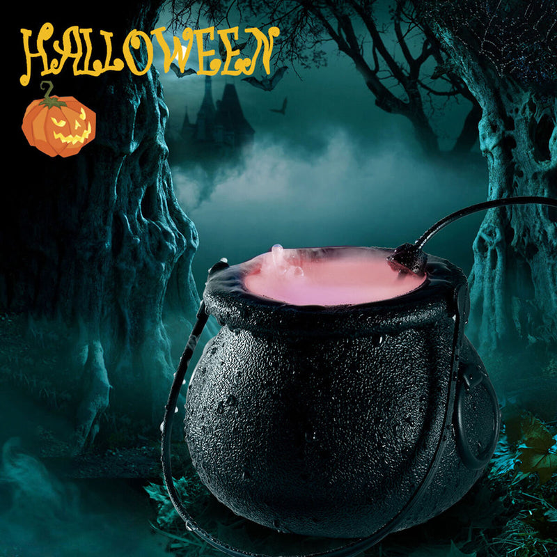 #A Halloween Witch Jar Lamp Party Decor Mist Maker Fogger Indoor/outdoor Decorat