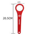 Bike Bottom Bracket Wrench 44mm 16 Notch Bicycle BB Repair Spanner (Red) Newly
