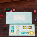 Retro Fire Paint Seal Gift Box Set for Valentines Envelope Wedding Invitation