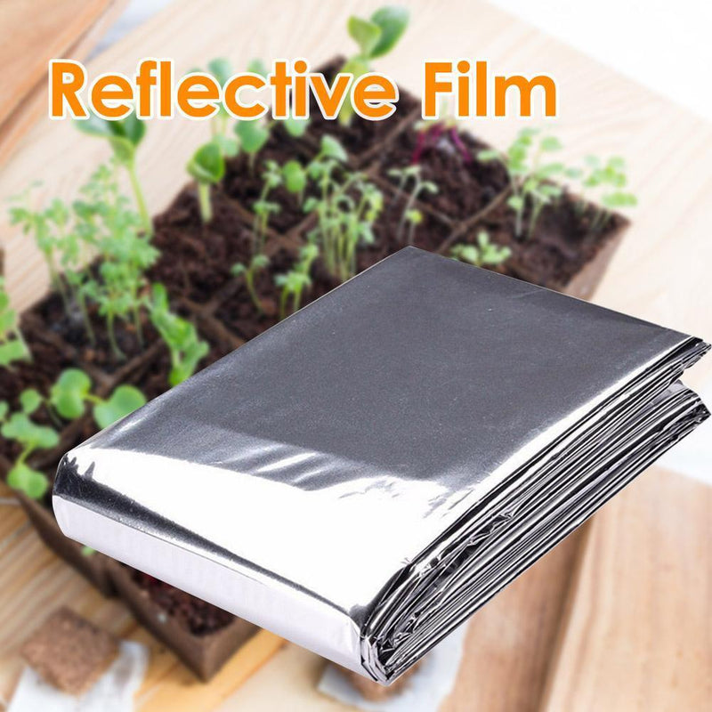 4 Pcs flective Film Plants Garden Covering Foil Sheets 210x120cm