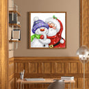Diamond Painting 5D DIY Snowman Full Round Drill Rhinestone Picture Kit Newly