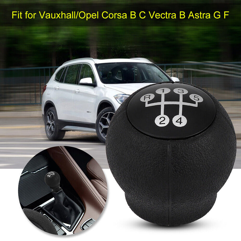 5-Speed Shifter Stick Lever Knob for Vauxhall Opel Corsa B C Vectra B Astra F G