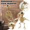 Crazy Bone Skeleton Raven Plastic Animal Skeleton Bones Horror Halloween Decor`