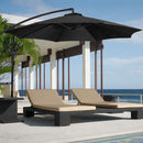 Parasol Sunshade Umbrella Cover Outdoor Garden Windshield UV Protection Cloth