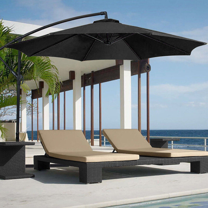 Parasol Sunshade Umbrella Cover Outdoor Garden Windshield UV Protection Cloth