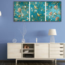 Flower Bird Oil Paint by Numbers Hand Painted Frameless Picture Home Ornament