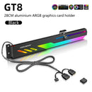 COOLMOON GT8 Horizontal GPU Support Video Card Stand GPU Holder (Black) Newly
