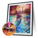 5D Diamond Sea-maid Painting DIY Embroidery Cross Stitch Bedroom Decor Gift