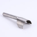 Leather Craft Half-Round Cutter Punch DIY Belt Wallet Trimming Tool(35mm)